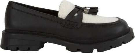 Twinset Zwarte Mocassin Black Dames