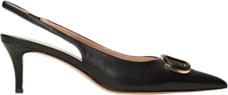 Twinset Zwarte ballerina schoenen voor vrouwen Black Dames