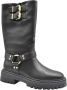 Twinset Zwarte Veterschoenen Elegante Stijl Black Dames - Thumbnail 1