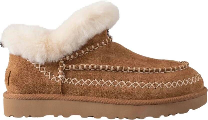 Ugg Alpine Classic Ultra Mini Style Brown Dames