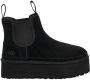 UGG Chelsea Boots Dames W Neumel Platform Chelsea Maat: 43 Materiaal: Suède Kleur: Zwart - Thumbnail 1