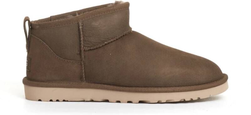 Ugg Beige Enkellaarzen Klassieke Stijl Beige Heren