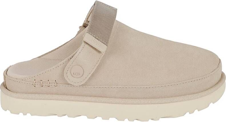 Ugg Beige Leren Sandalen Driftwood Muilen Beige Dames