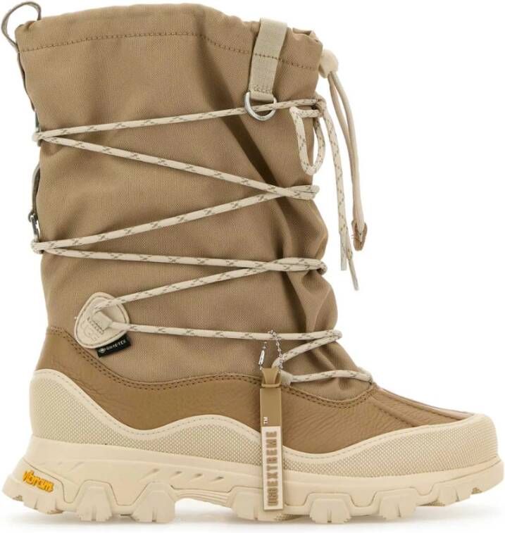 Ugg Beige Metropeak Stoffen Laarzen Beige Dames