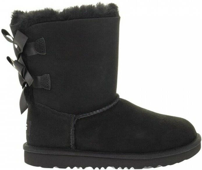 Ugg Short Bailey Bow II laarzen voor Grote Kinderen in Black Shearling