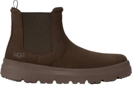 UGG Chelsea Boots Heren Burleigh Chelsea Maat: 46 Materiaal: Suède Kleur: Bruin