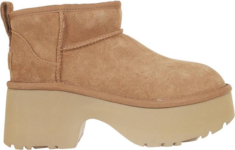 Ugg Bruine Enkellaarzen voor Vrouwen Brown Dames