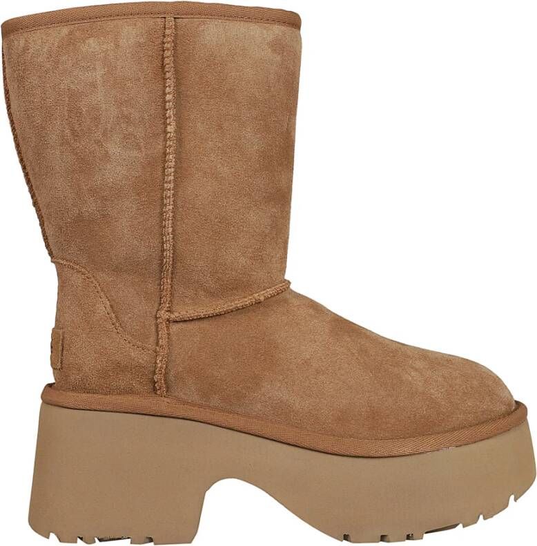 Ugg Bruine Enkellaarzen voor Vrouwen Brown Dames