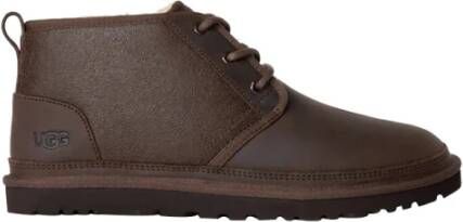 Ugg Bruine Suède Chukka Boots met Distressed Look Brown Heren