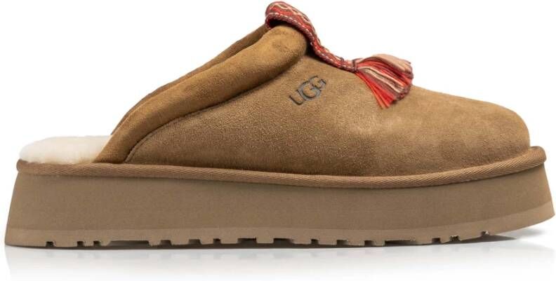 Ugg Bruine Suède Damessloffen Tazzle Brown Dames