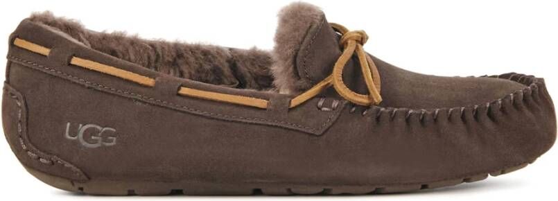 Ugg Bruine Suède Pantoffels Brown Dames