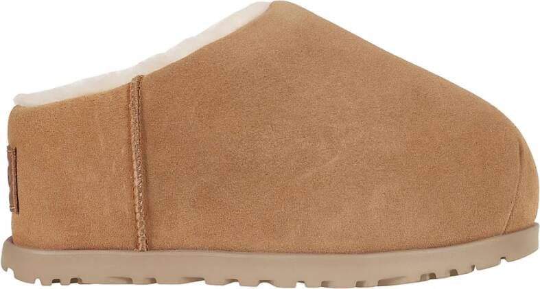 Ugg Chestnut Pumped Slide Sandalen Beige Dames