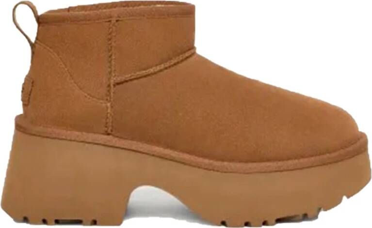 Ugg Chunky Platform Laarzen Brown Dames