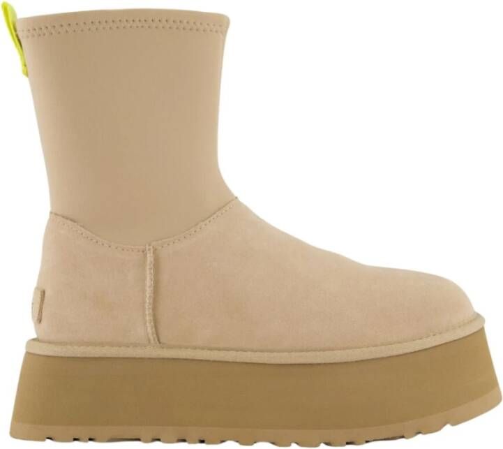 Ugg Classic Dipper Boots Beige Dames