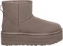 Ugg Classic Mini Platform Smoke Plume Gray Dames - Thumbnail 1