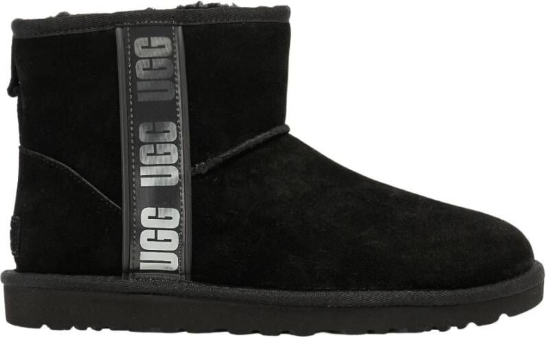 Ugg Classic Mini Side Logo II Laarzen Black Dames