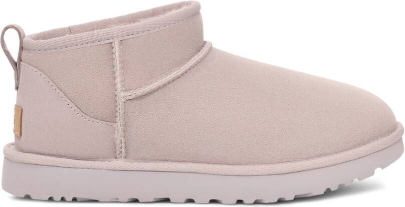 Ugg Classic Ultra Mini-laars voor dames in Pale Smoke