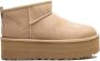 UGG Vachtlaarzen Dames W Classic Ultra Mini Platform Maat: 40 Materiaal: Suède Kleur: Beige - Thumbnail 1