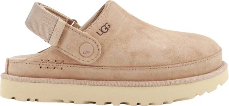 Ugg Comfort Strap Muilezel Flats Beige Dames