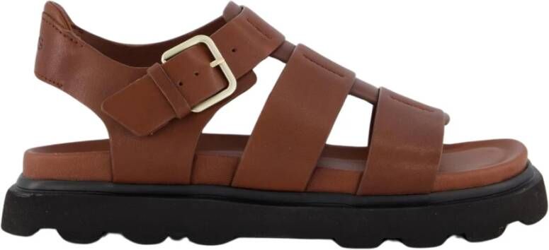 Ugg Dames Capitelle Strap Sandalen Brown Dames