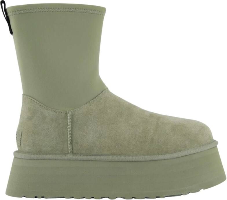 Ugg Dames Classic Dipper Chestnut Green Dames