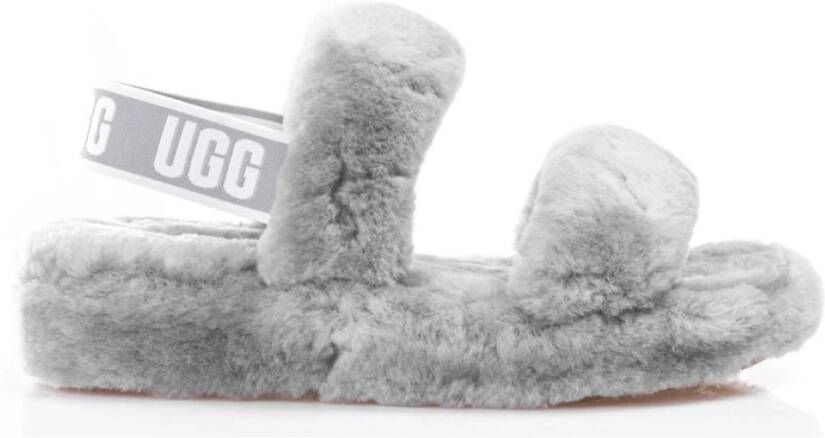 Ugg Dames Pantoffels Gezellig Schapenvacht Wolmix Gray Dames