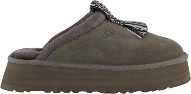 Ugg Tazzle platform slides Gray Dames