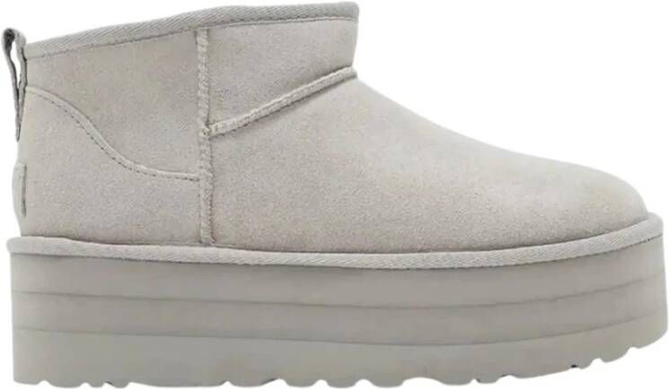 Ugg Elegante Platform Seal Laarzen Brown Dames