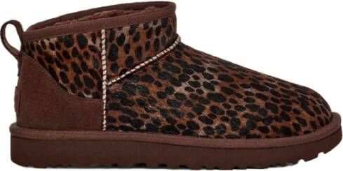 UGG Boots zonder sluiting CLASSIC ULTRA MINI CASPIAN Instaplaarzen snowboots winterschoen in leo-look - Foto 1