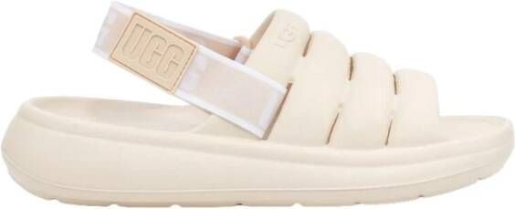 Ugg Sport Yeah Slide voor Dames in Bright White