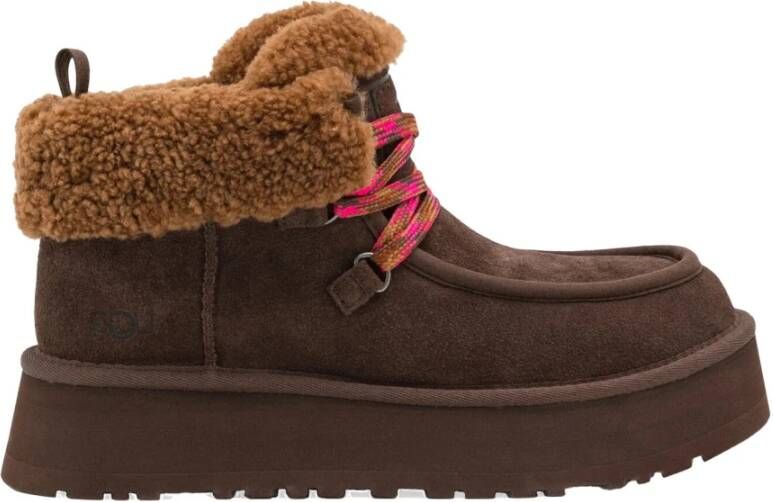 Ugg Funkarra Schoenen Donkerbruin 1143954-Bcdr Brown Dames