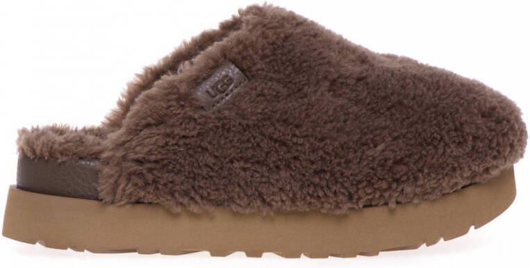 Ugg Fuzz Sugar Slippers Bruin Dames