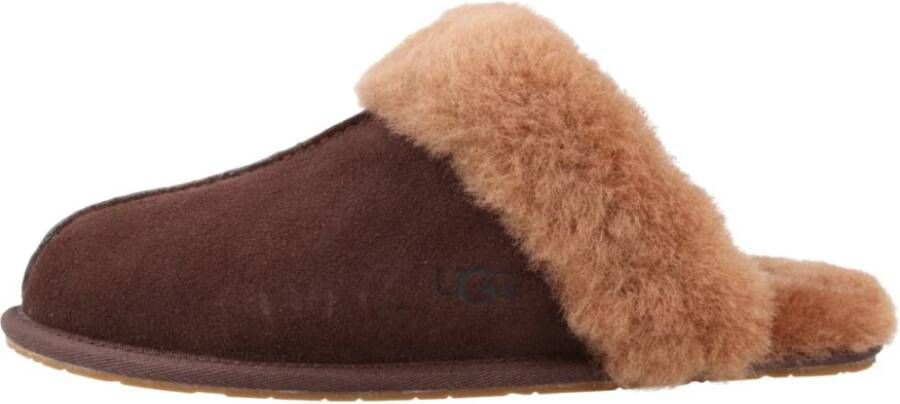 Ugg Gezellige Scuffette Pantoffels Brown Dames