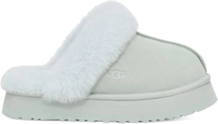 Ugg Gezellige Slipper Disquette Stijl White Dames