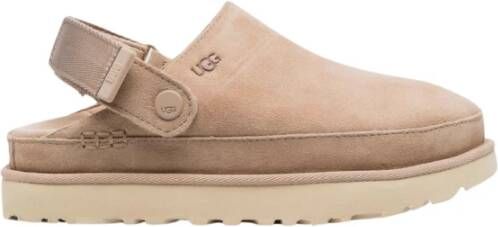 Ugg Beige Leren Sandalen Driftwood Muilen Beige Dames