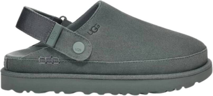 Ugg Goldenstar Clog Pantoffels Donkergrijs Gray Dames