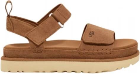 Ugg Goldenstar Sandalen Beige Dames