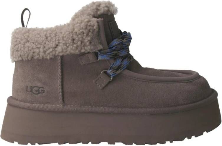 Ugg Grijze Cabin Cuff Lage Laarzen Gray Dames