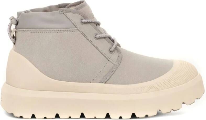 Ugg Grijze Chukka Laarzen Waterdicht Suède Gray Heren