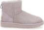 Ugg Grijze Suède Enkellaarsjes Ronde Neus Gray Dames - Thumbnail 1