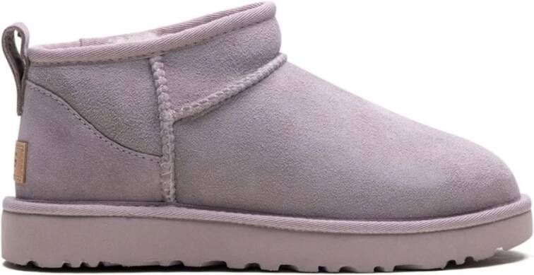 Ugg Grijze Suède Enkellaarzen Gray Dames