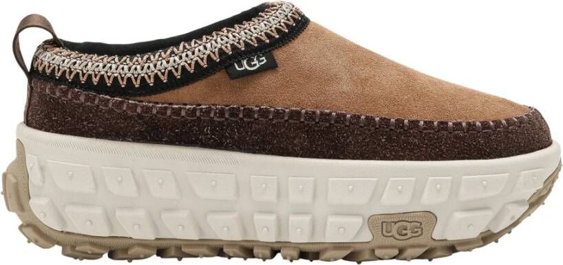 Ugg Hoge Veterschoenen voor Avontuur Brown Dames