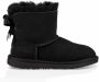 Ugg Mini Bailey Bow II laars voor Grote Kinderen in Black Leder - Thumbnail 3