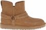 Ugg Kastanjebruin Leren Overgangslaarzen Brown Dames - Thumbnail 1