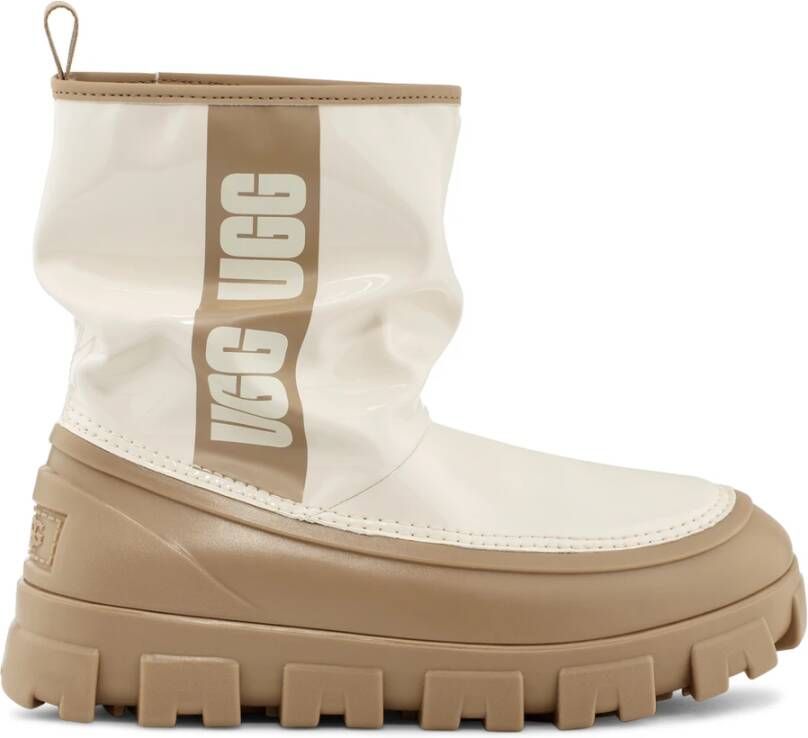 Ugg Brellah Mini enkellaarzen voor de sneeuw White Dames