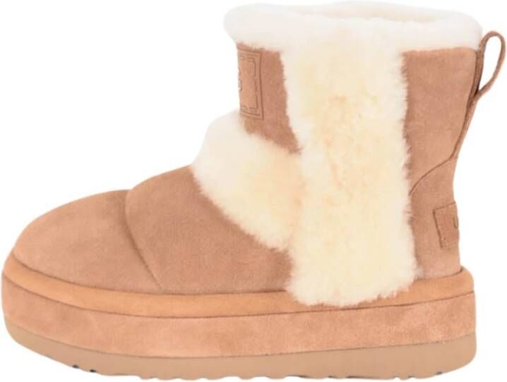 Ugg Klassieke Chillapeak Suède en Schapenvacht Laarzen Brown Dames