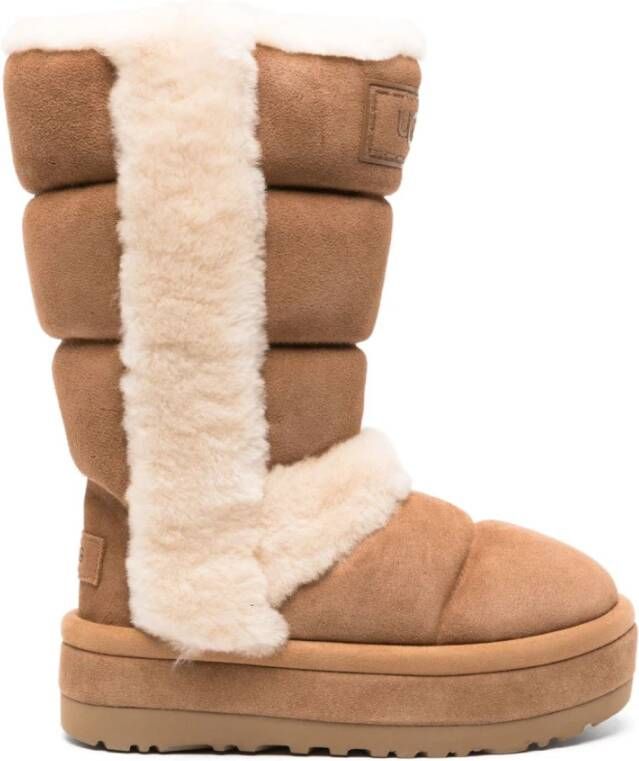 Ugg Klassieke Chillapeak Suède Laarzen Beige Dames