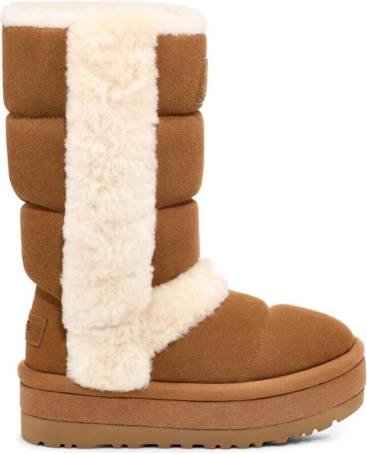 Ugg Klassieke Chillapeak Suède Laarzen Beige Dames