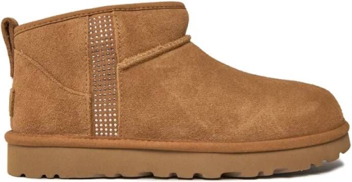 Ugg Klassieke Mini Bling Laarzen Brown Dames