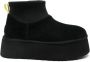 Ugg Klassieke Mini Dipper Laars Black Dames - Thumbnail 1